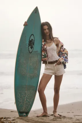 FREE PEOPLE Soleil Beach Jacket - Tropical Combo