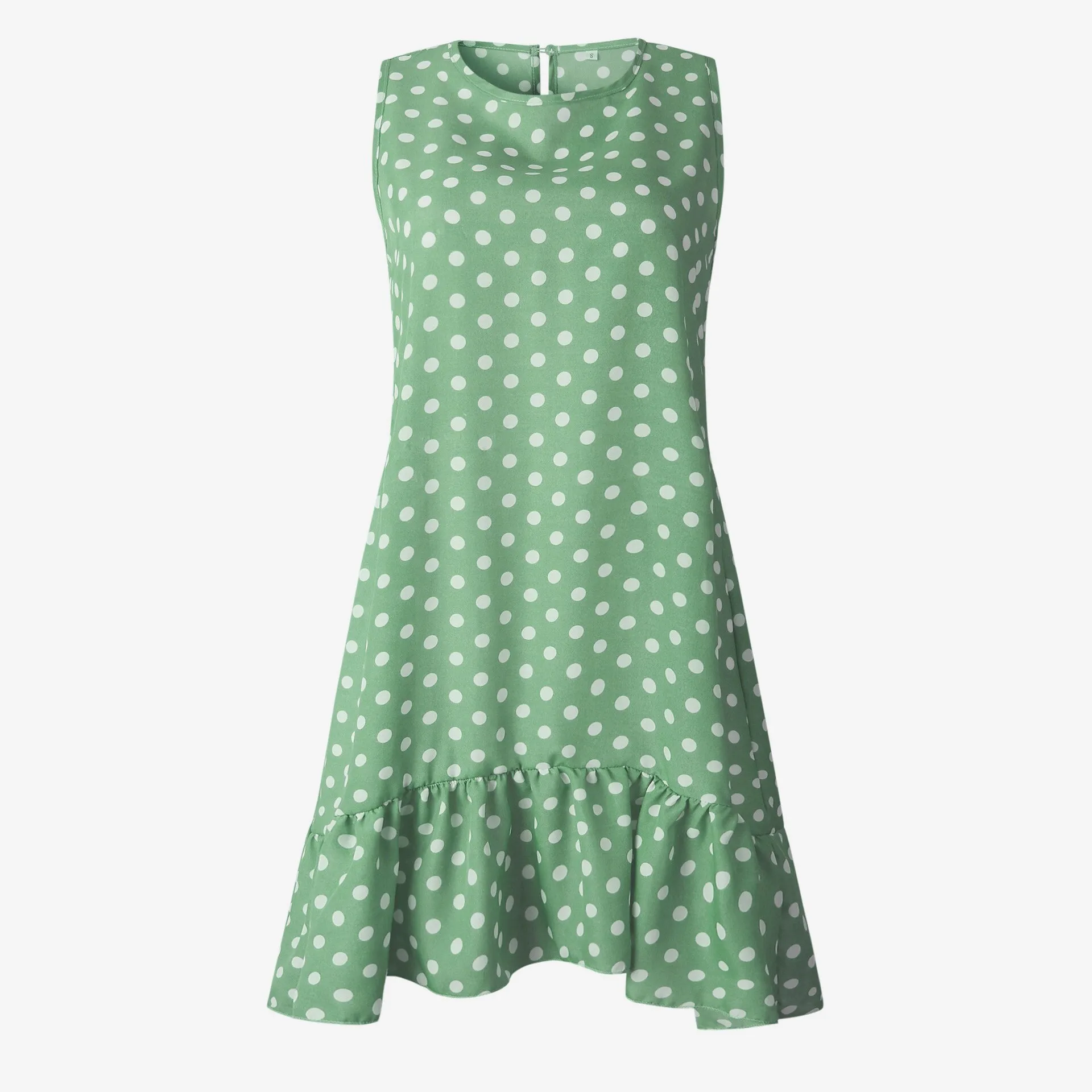 Women's Summer Casual Sleeveless Beach Mini Dress | Plus Size